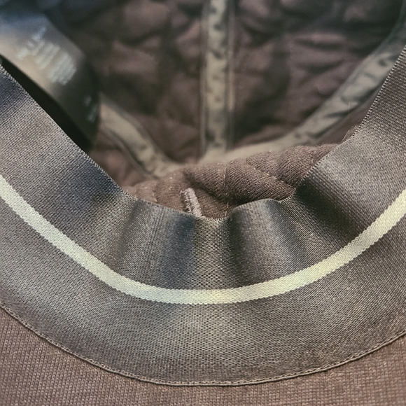 Rag & Bone Black Quilted Logo Baseball Cap - Picture 5 of 6